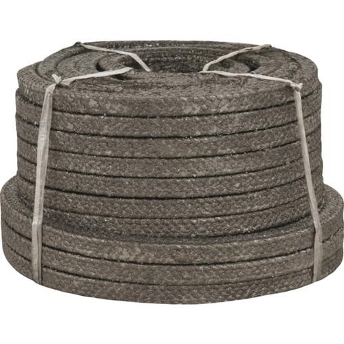 Gaxeta de algodão quadrada grafitada 3/8 Gaxeta de algodão quadrada grafitada 3/8