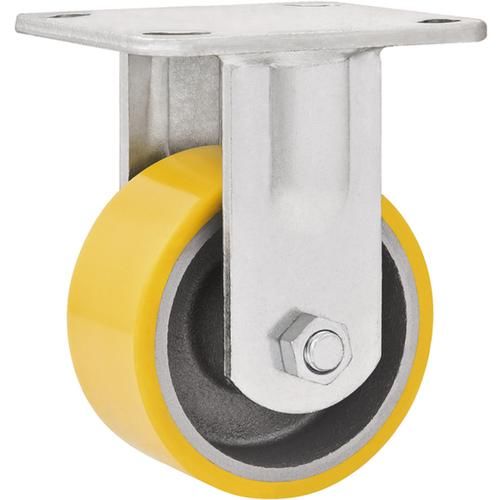 Rod�zio fixo de poliuretano e ferro fundido 5