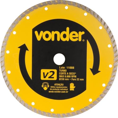 Disco diamantado turbo 230 mm para concreto e mármore Disco diamantado turbo 230 mm para concreto e mármore