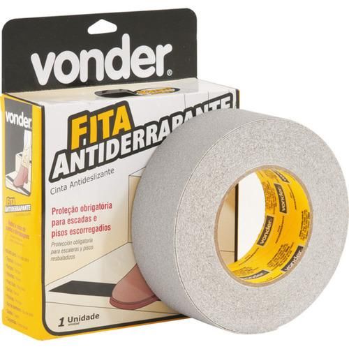 Fita adesiva antiderrapante 50 mm x 15 m cinza 