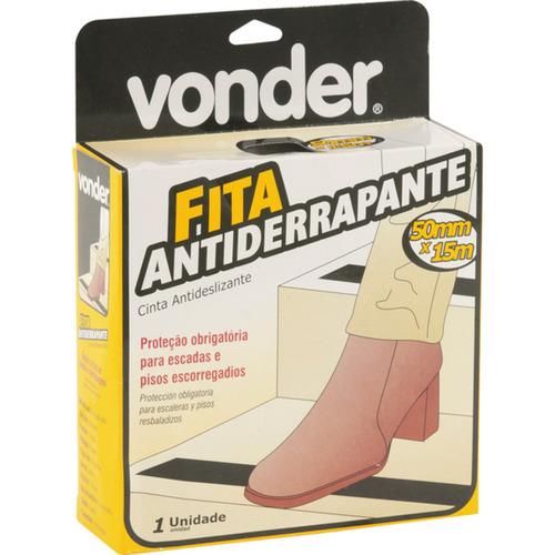 Fita adesiva antiderrapante 50 mm x 15 m cinza 