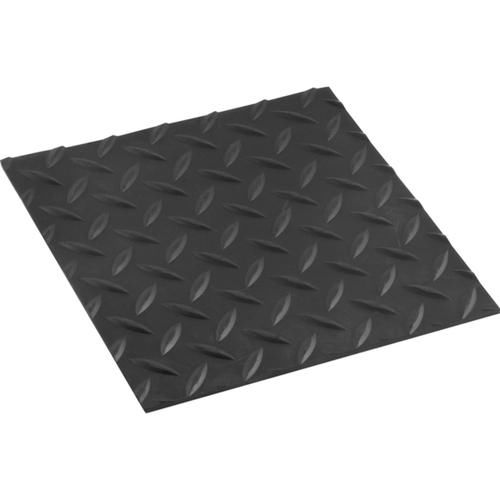 Piso de borracha antiderrapante tipo diamante 2,5 mm x 20 metros 