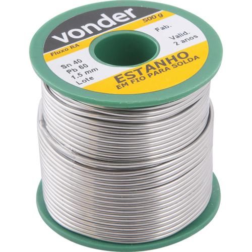Estanho em fio 1,5 mm 40 x 60 - 74.51.406.015