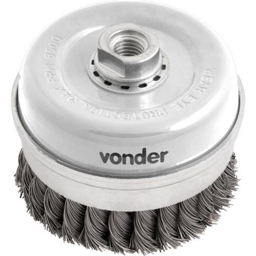 Escova de a�o torcida tipo copo 4