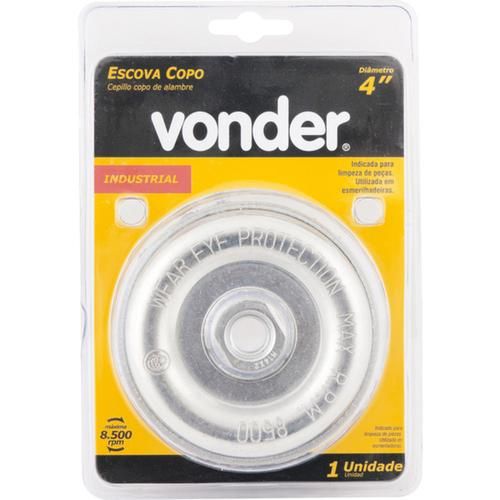 Escova de a�o torcida tipo copo 4