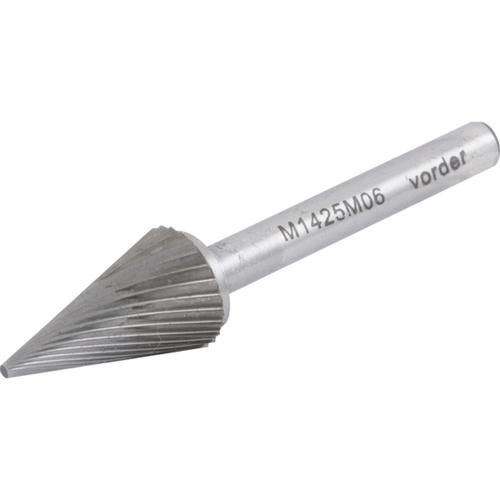 Lima rotativa cônica 16 x 25 mm com haste 6 mm Lima rotativa cônica 16 x 25 mm com haste 6 mm