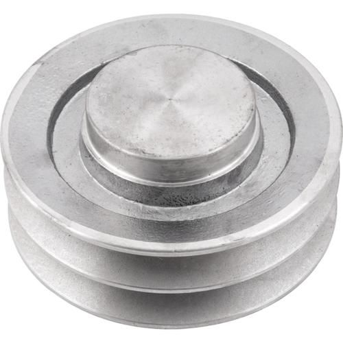 Polia de alumínio 2 canais B 130 mm - 6684220130 Polia de alumínio 2 canais B 130 mm - 6684220130