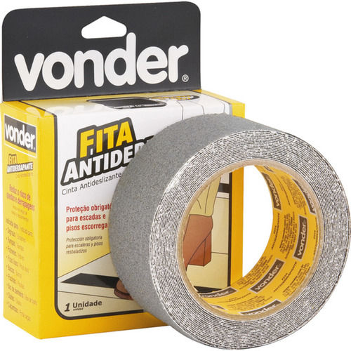 Fita adesiva antiderrapante 50 mm x 5 m cinza 