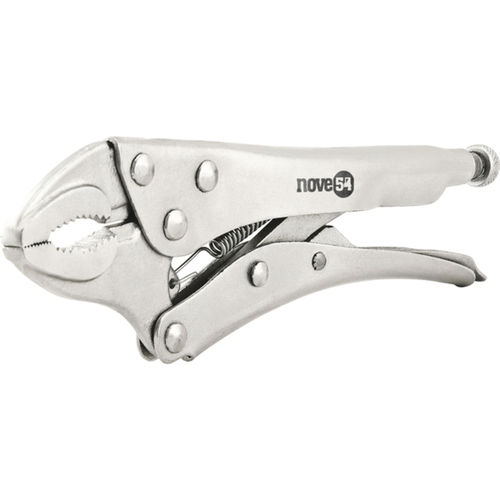 Alicate de press�o bico curvo 10