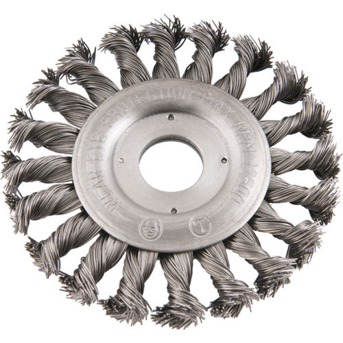Escova de a�o circular torcida 4.1/2