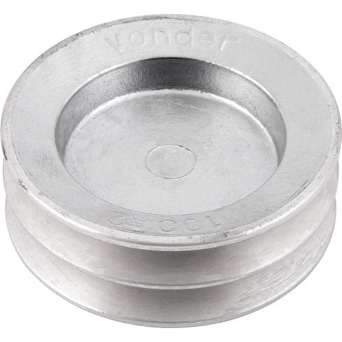 Polia de alum�nio 2 canais A 100 mm - 6684120100