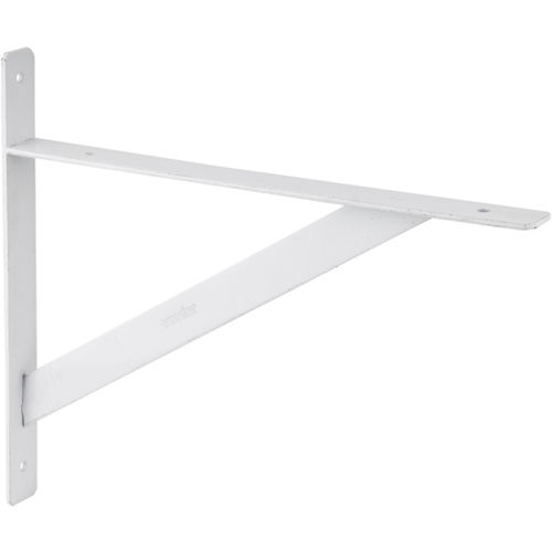 Cantoneira met�lica tipo m�o francesa refor�ada 40 cm branca - 32.95.000.400