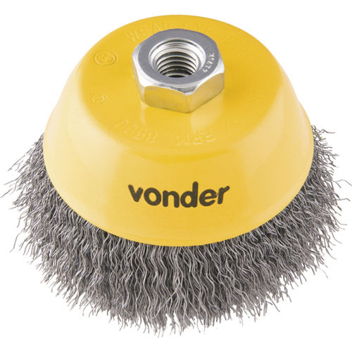 Escova de a�o ondulada tipo copo 3