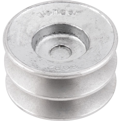 Polia de alum�nio 2 canais B 80 mm - 6684220080