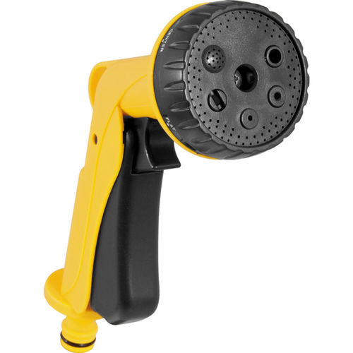 Esguicho pl�stico para jardim com 6 jatos engate 1/2