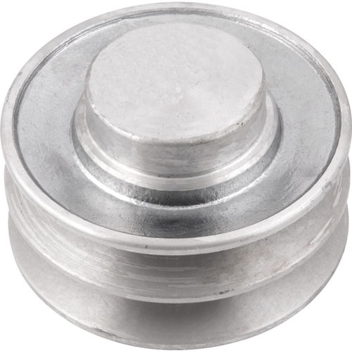 Polia de alum�nio 2 canais perfil A 80 mm - 6684120080
