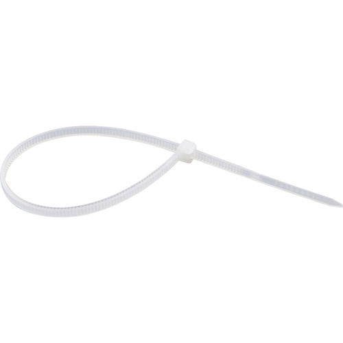 Abra�adeira de nylon branca 3,6 mm x 28 cm com 100 pe�as