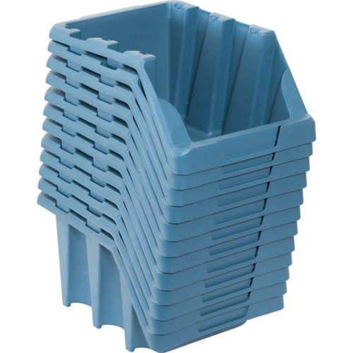 Gaveta plástica para estante nº 7 azul modelo prático - 61.35.007.011 Gaveta plástica para estante nº 7 azul modelo prático - 61.35.007.011