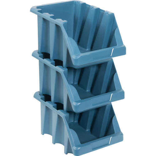 Gaveta plástica para estante nº 7 azul modelo prático - 61.35.007.011 Gaveta plástica para estante nº 7 azul modelo prático - 61.35.007.011
