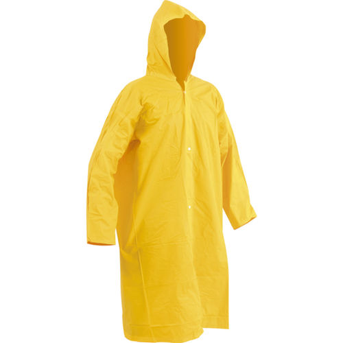 Capa de chuva em PVC laminado sem forro amarela G Capa de chuva em PVC laminado sem forro amarela G