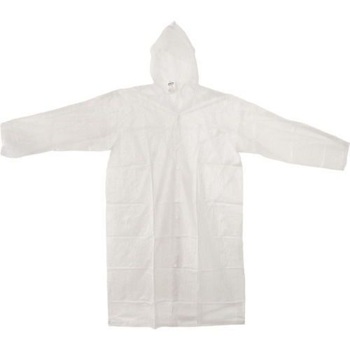 Capa de chuva em PVC laminado sem forro transparente G