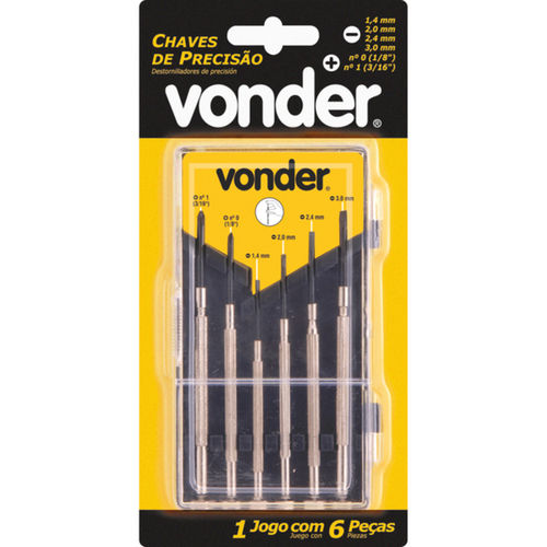 Jogo de chave de precis�o fenda e phillips 