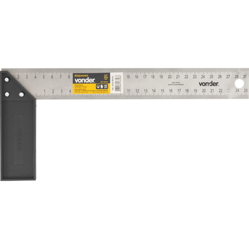 Esquadro de a�o para carpinteiro 10