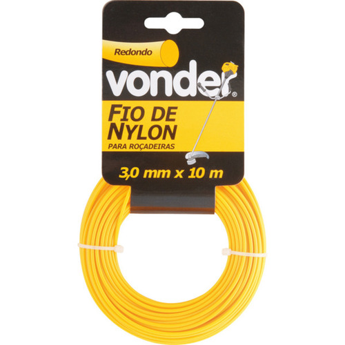 Fio de nylon para roçadeira 3,0 mm x 10 m Fio de nylon para roçadeira 3,0 mm x 10 m