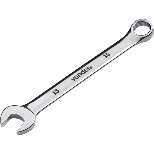 Chave combinada 15 mm a�o cromo van�dio