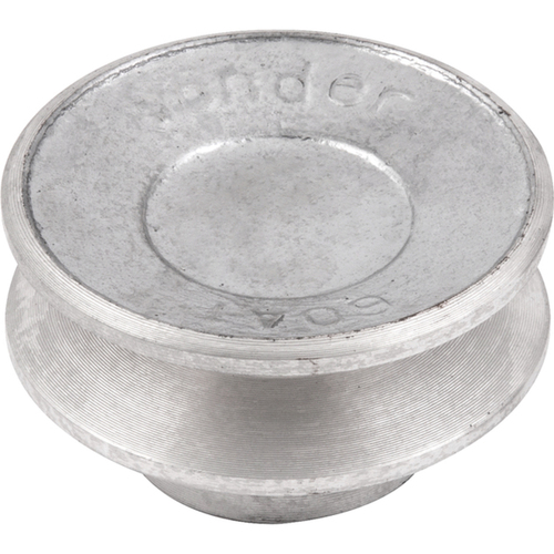 Polia de alumínio 1 canal A 60 mm - 6684110060 Polia de alumínio 1 canal A 60 mm - 6684110060
