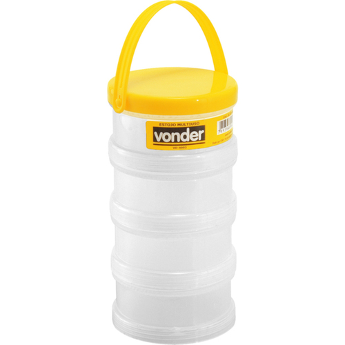 Estojo multiuso composto de 4 partes rosque�veis -  VD 4003