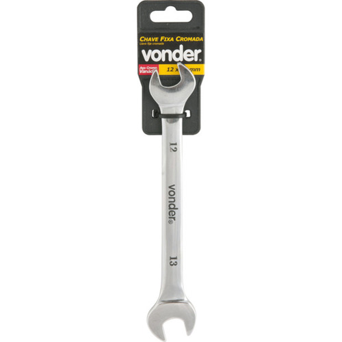 Chave fixa 12 x 13 mm a�o cromo van�dio