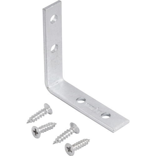 Cantoneira para cortina 5 x 5 cm zincada com 4 pe�as