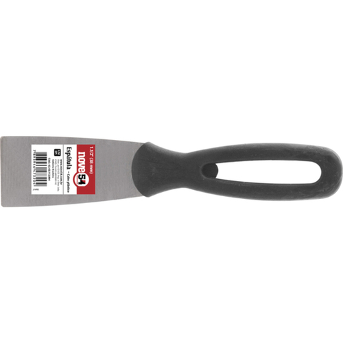Espátula de aço temperado 38 mm com cabo plástico Espátula de aço temperado 38 mm com cabo plástico