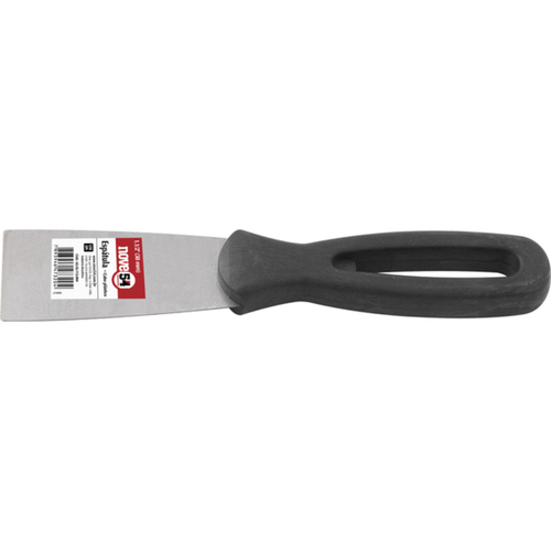 Espátula de aço temperado 38 mm com cabo plástico Espátula de aço temperado 38 mm com cabo plástico