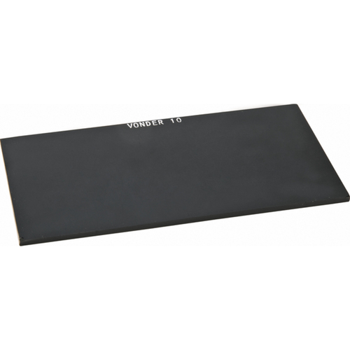 Lente retangular verde 108 x 51 mm tonalidade 10 Lente retangular verde 108 x 51 mm tonalidade 10
