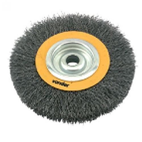 Escova de a�o circular ondulada 6 x 1 x 5/8