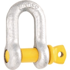 Manilha reta para cabo de a�o 7/8