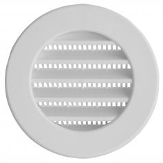 Grade de ventila��o pl�stica para duto de 100 mm