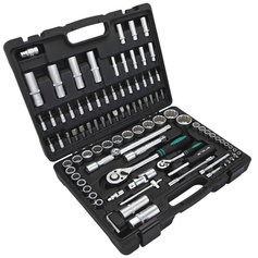 Jogo de soquetes encaixe 1/4