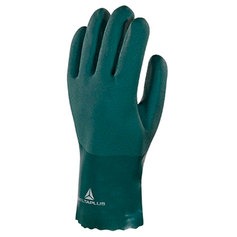 Luva de pvc áspera 25 cm verde G Luva de pvc áspera 25 cm verde G
