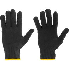 Luva de malha 3 fios preta tamanho 10 - LMV 3