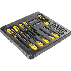 Jogo de ferramentas manuais com 49 pe�as