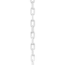 Corrente pl�stica 6 mm branca COM 10 metros
