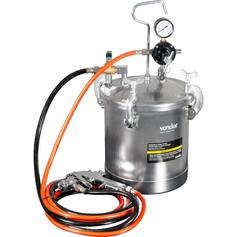 Tanque de press�o com pistola de pintura 10 litros