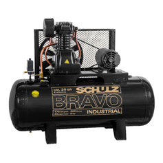 Compressor de ar 20 pés 200L 5 hp 175 lbs trifásico CSL20BR/200 - Bravo Compressor de ar 20 pés 200L 5 hp 175 lbs trifásico CSL20BR/200 - Bravo