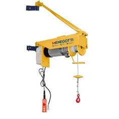 Guincho de coluna regul�vel 400 kg 30 m monof�sico - MGC 400