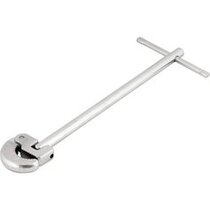 Chave grifo em a�o carbono para lavat�rio 11