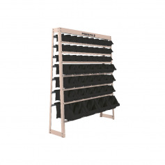 Estante met�lica com 49 gavetas n� 3 / 5 / 7 preta