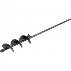 Broca aspiral para jardim 45 mm x 450 mm uso com furadeira